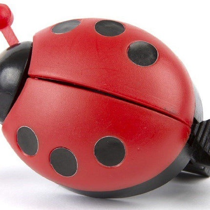 Fietsbel PexKids Lieveheersbeestje - rood/zwart