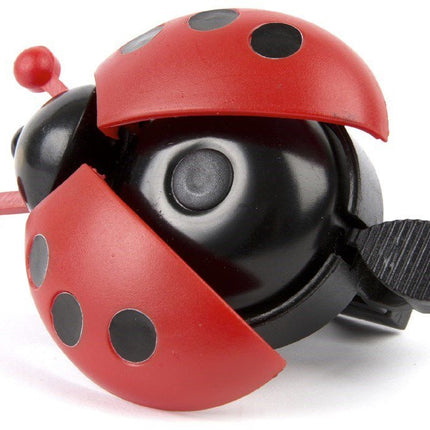 Fietsbel PexKids Lieveheersbeestje - rood/zwart