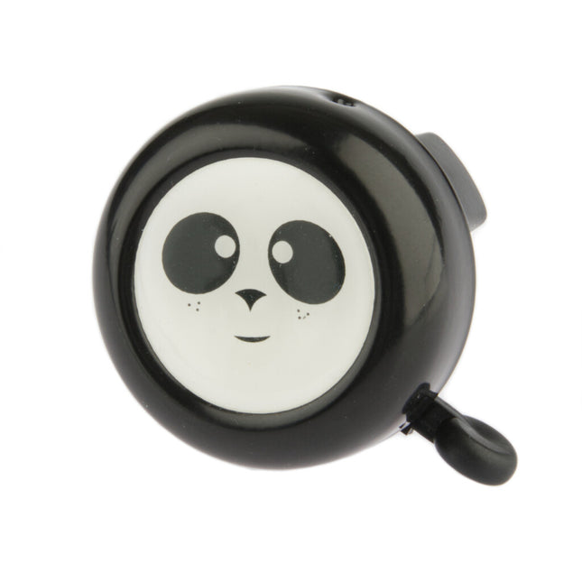 Fietsbel PexKids Panda - zwart/wit