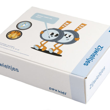 Zijwielen 12~20" PexKids Rocket/Tiger - blauw