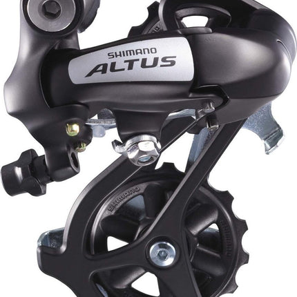 fiets derailleurs - Shimano altus m310 achterderailleur sgs 7/8-speed. zwart