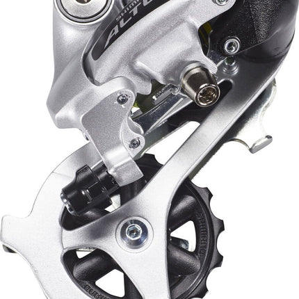 fiets derailleur - Shimano achterderailleur Altus m310 sgs 7/8-speed. Zilver