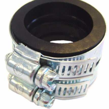 rubber DMP carb-spruitstuk + klem 24-28mm