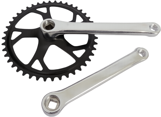 Gazelle crankstel Lamhang staal 44T - 170 mm
