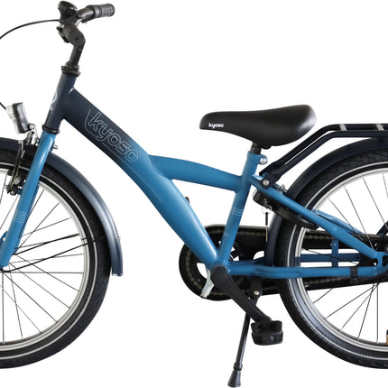Kinderfiets Kyoso X-Rider 20 inch met remnaaf - donkerblauw/aqua - afbeelding 2