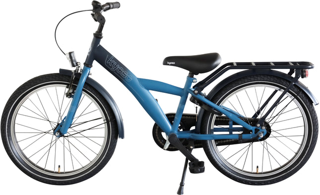 Kinderfiets Kyoso X-Rider 20 inch met remnaaf - donkerblauw/aqua - afbeelding 2