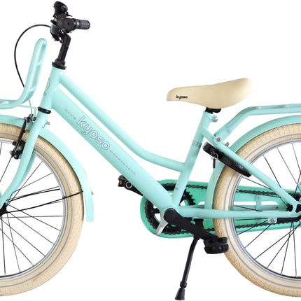 Kinderfiets Kyoso Blossom Breeze 20 inch met remnaaf - mat mintgroen - afbeelding 2