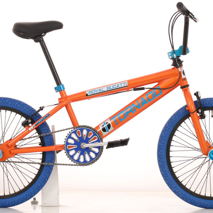 Freestyle BMX 20" Royal Bugatti  - oranje met blauwe banden