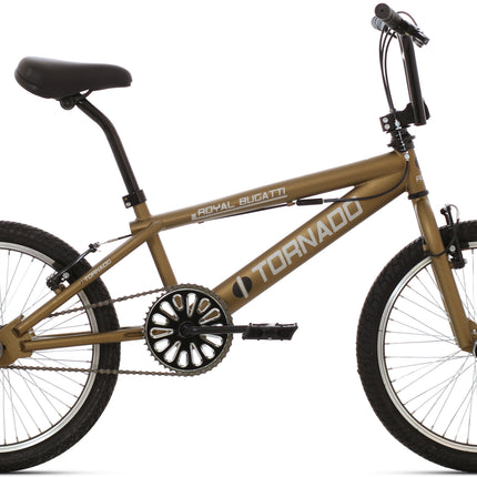Freestyle BMX 20" Royal Bugatti - brons mat zwart met zwarte banden