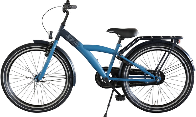 Kinderfiets Kyoso X-Rider 24 inch met remnaaf - donkerblauw/aqua - afbeelding 2