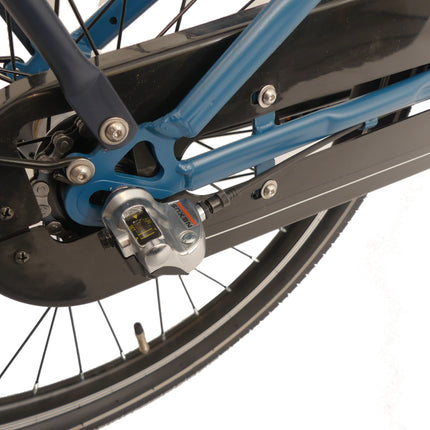 Kinderfiets Kyoso X-Rider 24 inch Nexus-3 met remnaaf - donkerblauw/aqua - afbeelding 4