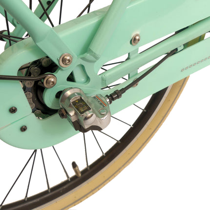 Kinderfiets Kyoso Blossom Breeze 24 inch Nexus-3 met remnaaf - mat mintgroen - afbeelding 3