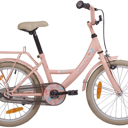 Kinderfiets 18" Bikefun Flower Fun - roze