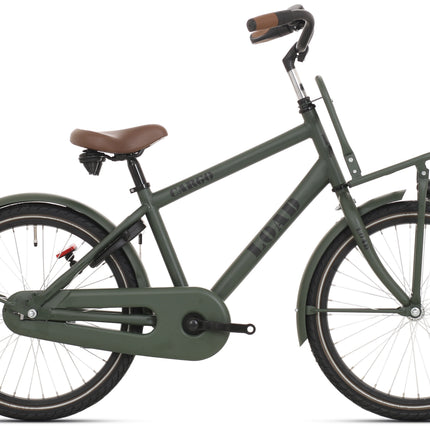 Bikefun Load 20" jongensfiets met remnaaf - mat kaki groen