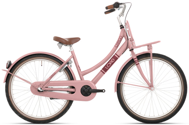 Kinderfiets 20" Bike Fun Load - mahogany roze