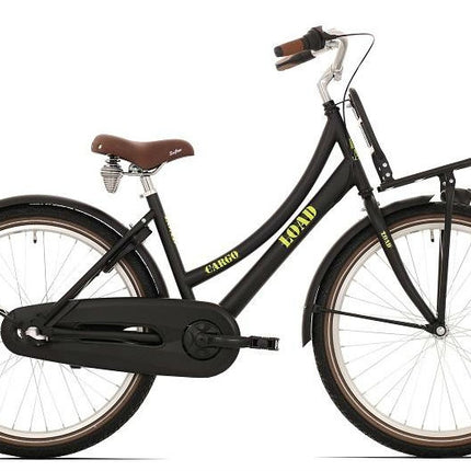 Vélo fille Bikefun Load 20" avec frein à rétropédalage - noir mat