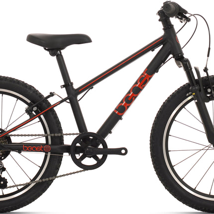 Bikefun 20" The Beast V-Brake 6 speed - zwart/rood