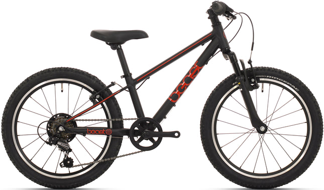 Bikefun 20" The Beast V-Brake 6 speed - zwart/rood