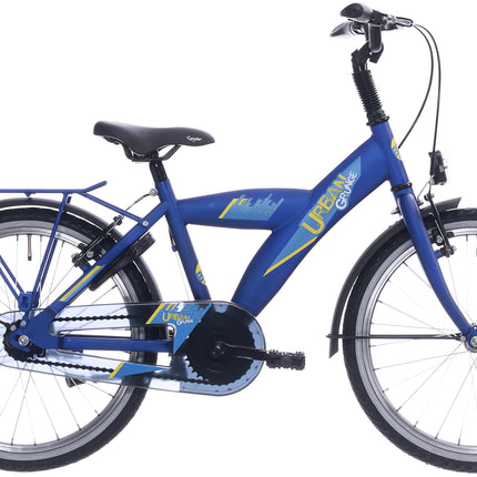Kinderfiets 20" Bike Fun Urban - kobalt blauw