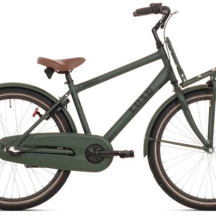 Kinderfiets Bikefun Load 26 inch met Nexus 3 versnelling/remnaaf - Kaki Mat Groen