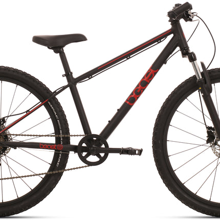 Bikefun 24" The Beast discbrake 6 speed - zwart/rood