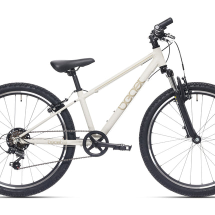 Kinderfiets Bikefun the Beast 24 inch 6 speed v-brake kiezelgrijs