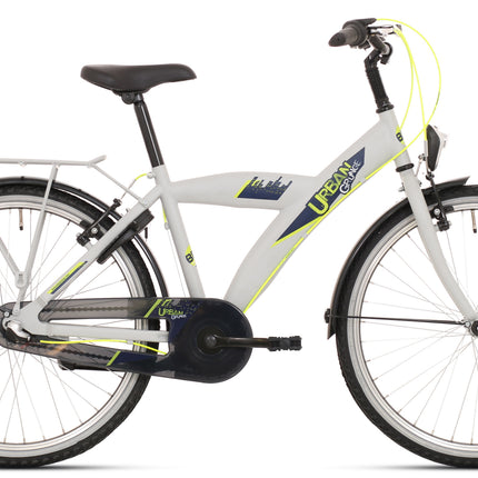 Bikefun 26" Nexus 3 Urban City - jongens - mat grijs