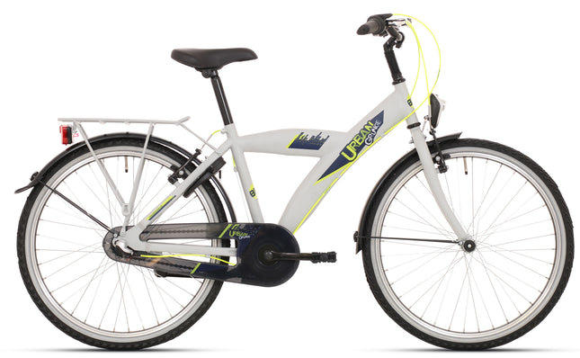 Bikefun 26" Nexus 3 Urban City - jongens - mat grijs