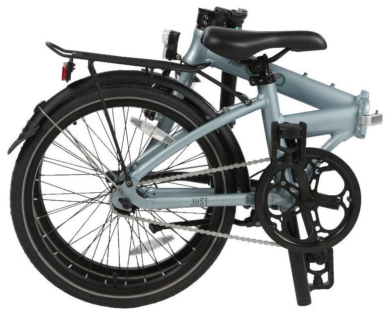 Vouwfiets 20" U-Go Just S1 Single speed - met V-brake/terugtraprem - misty grey