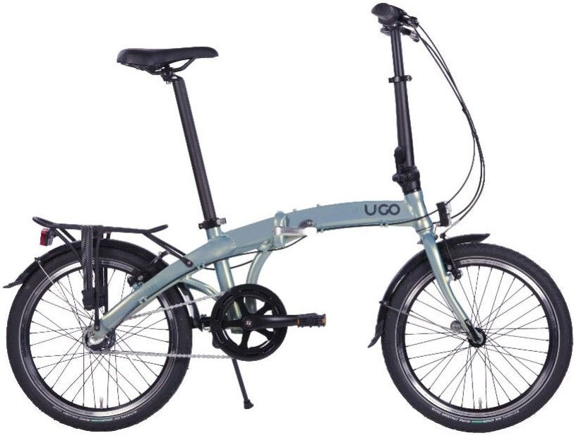 Vouwfiets 20" U-Go Dare i3 V-brake - Nexus 3 speed - alpine green