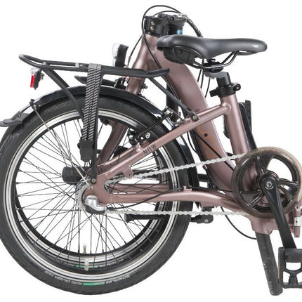 Vouwfiets 20" U-Go Now i3 met lage instap - V-brake - Nexus 3 speed - marroon brown