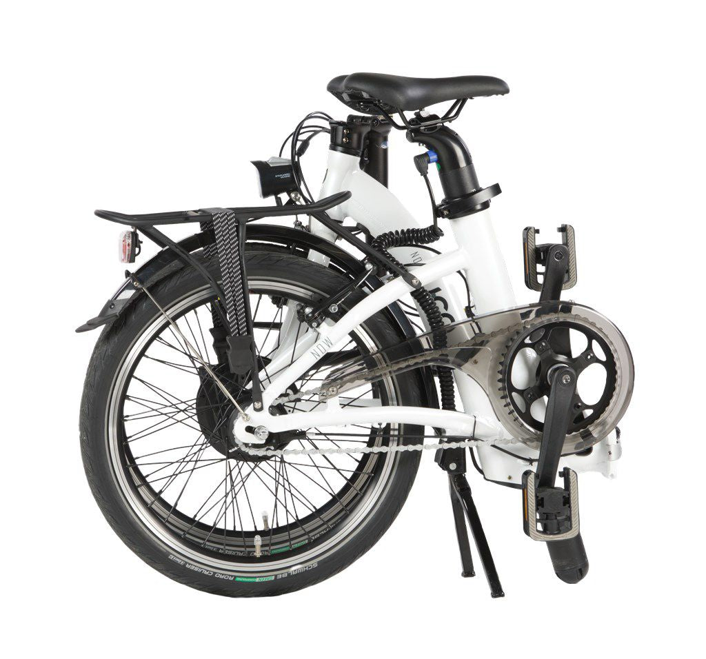 Elektrische vouwfiets 20" U-Go Now Ei7 met lage instap Nexus 7 speed - pearl white