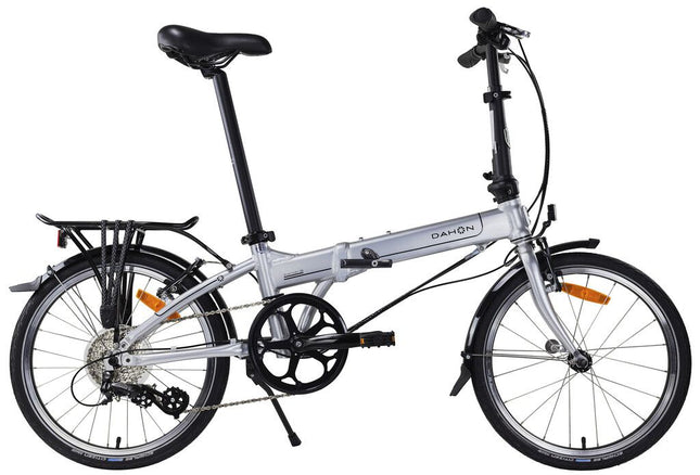Vouwfiets 20" Dahon Mariner D8 met V-Brake - zilver