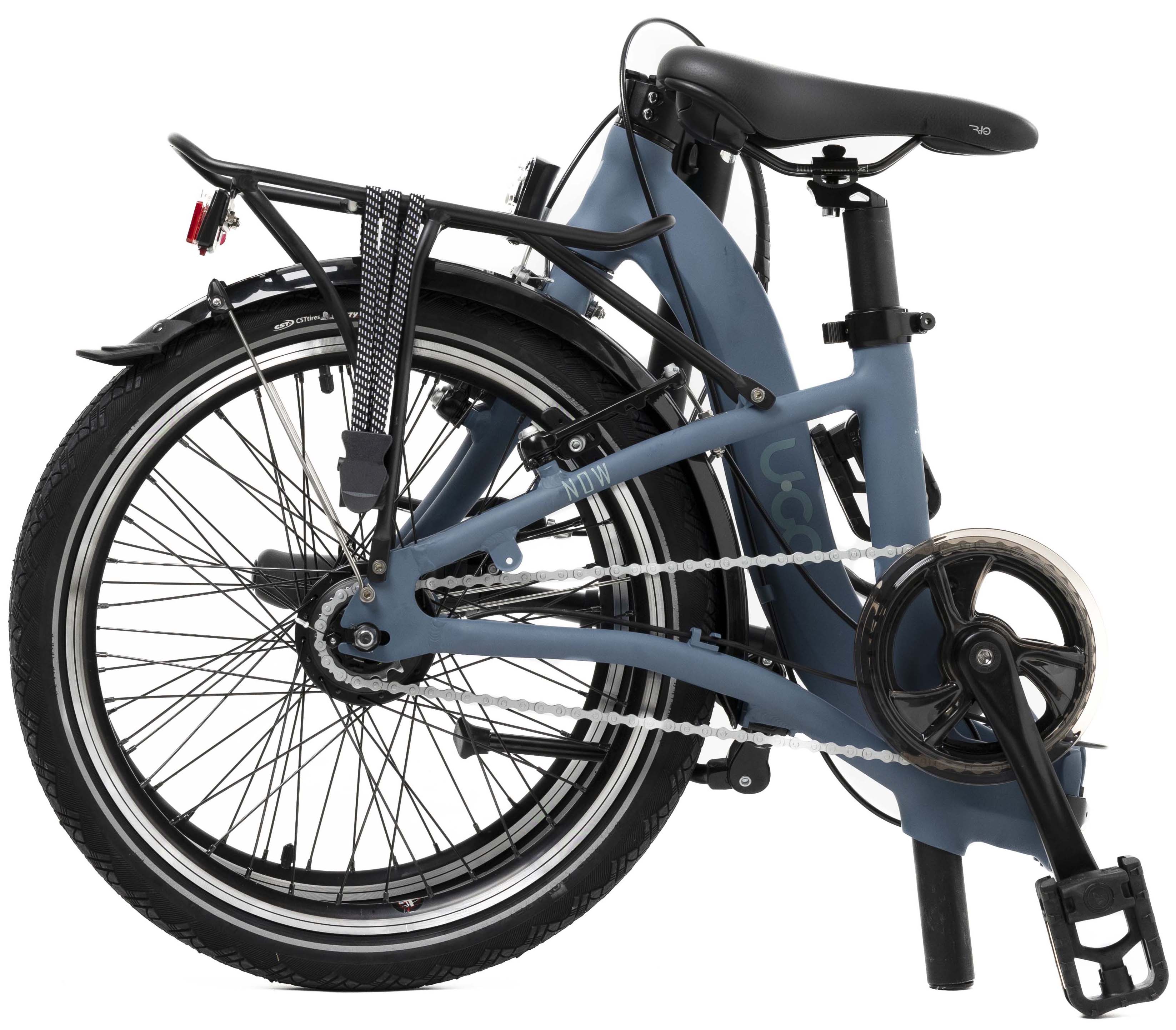Vouwfiets 20" U-Go Now i7 met lage instap - Nexus 7 speed - V brake - prussian blue
