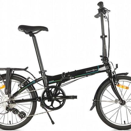 Vouwfiets 20" Dahon Mariner D8 met V-Brake - (obsidian) zwart