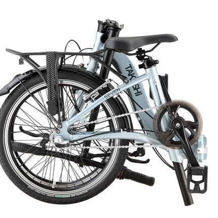 Vouwfiets 20" Takashi LE THREE 3 speed Shimano Nexus en velgremmen - atlantic grey - afbeelding 2
