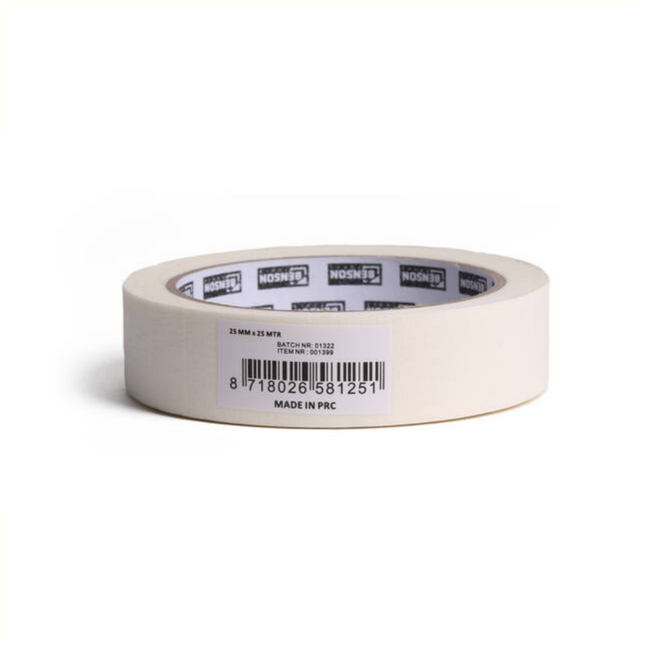 QA0102A Afplaktape 25mmmx25m