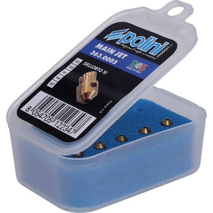 Polini Dellorto SI jet kit 155-167 4mm 5pcs 363.0005