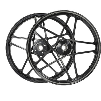 wielset fast-arrow 17 inch zwart glans hercules prima