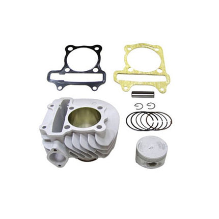 cylinder Power1 + piston aluminum fast 125cc 61mm sco gy6