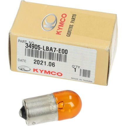 ampoule 12V Kymco origine 10W bau15 orange 1pcs sco kymco 4t