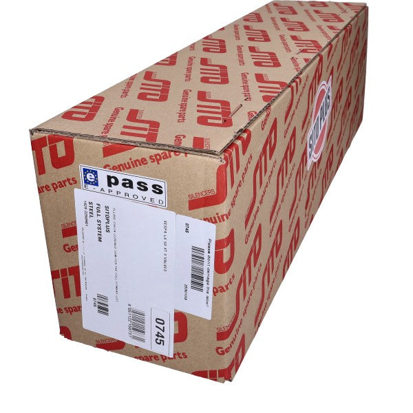 uitlaat sito fly 4t-4v, vespa S 4t-4v, lx 4t-4v 0745