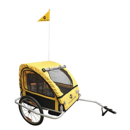Child trailer / luggage trailer M-Wave Kids Ride Easy with steel frame