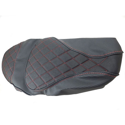 buddydek Regia (made in EU) luxe stiksel zwart/rood sprint