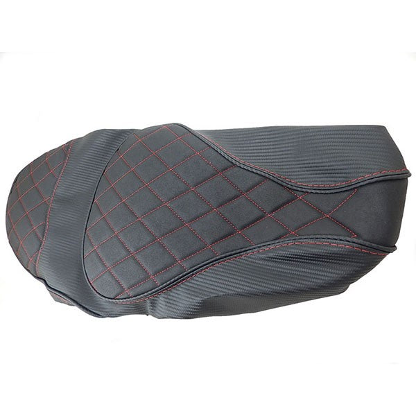 buddydek Regia (made in EU) luxe stiksel zwart/rood sprint