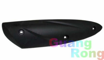 heat shield exhaust matte black agility 10inch, agility 12inch, Kymco Agility