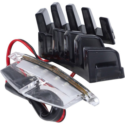 Éclairage LED Power1 feu avant supérieur homologué E (calandre) fumé->transparent 3 pièces Piaggio, Zip SP, Zip 2000