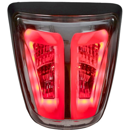 achterlicht Power1 led tube helder /zwart matt E-keur primavera, sprint