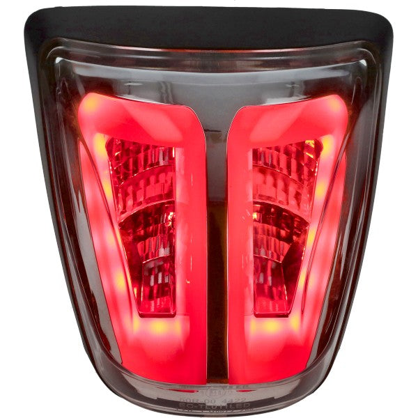 achterlicht Power1 led tube helder /zwart matt E-keur primavera, sprint