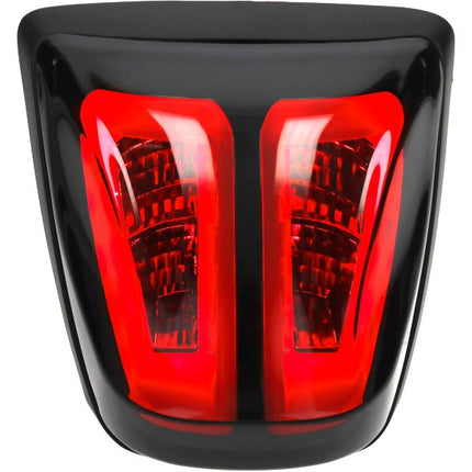 feu arrière Power1 LED tube fumé/noir mat homologué E-mark Primavera, Sprint